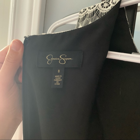 NWOT Jessica Simpson Size 8 Boho Lace Dress - Picture 4 of 7